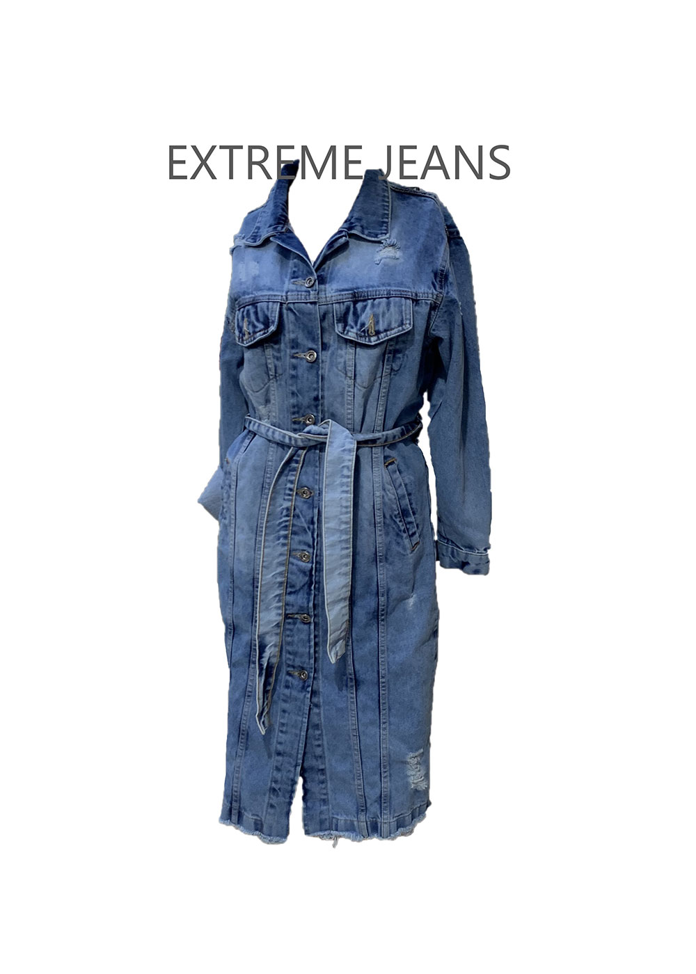 Extreme jeans - Beograd - teksas mantil haljina